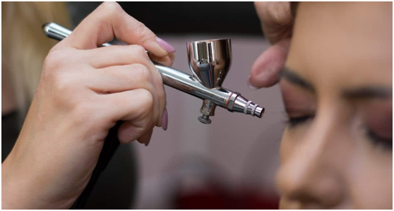 How To Apply Airbrush Makeup At Home For Yourself_2